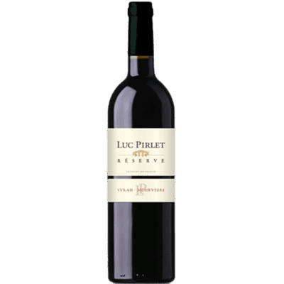 Vin Rouge - Pays d'Oc - Syrah - Mourvèdre - Réserve - Luc Pirlet, 75cl
